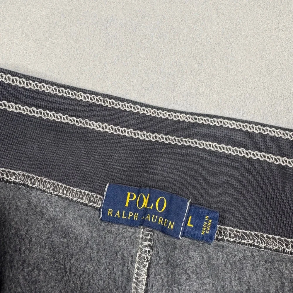 Polo Ralph Lauren Custom Distressed Dye Sweatpants Mens Large Gray Pony Logo